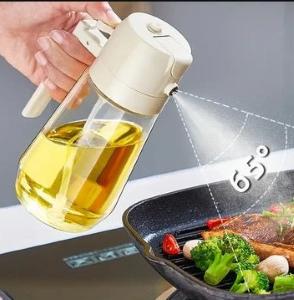 Fryer Kitchen Oil Sprayer for Cooking, BBQ, Grilling, Roasting, Baking, Salad Dressing & Daily Kitchen Use