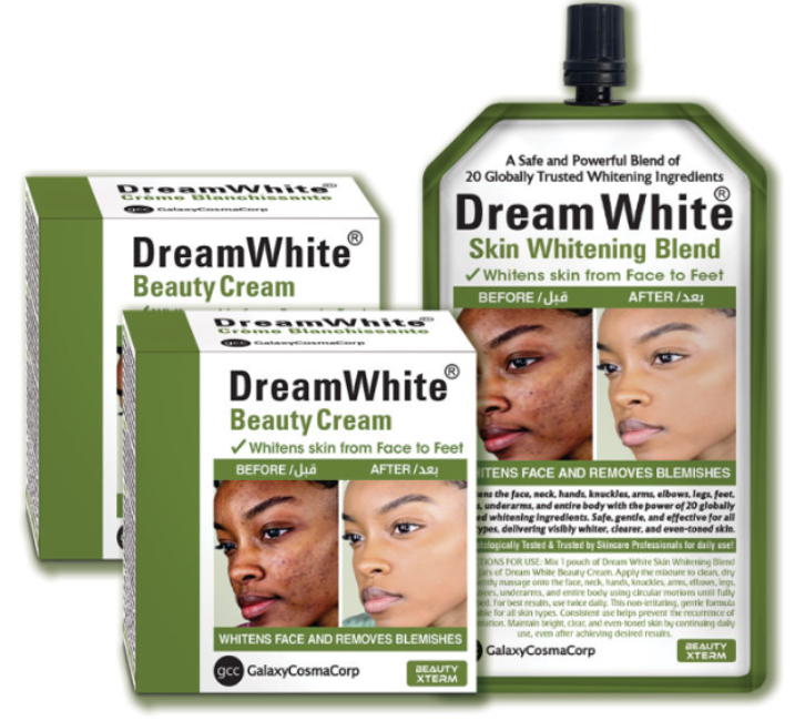 Dream White Skin Whitening Beauty Creams (Pack of 2) With Dream White Skin Whitening Blend
